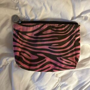 Zebra makeup bag